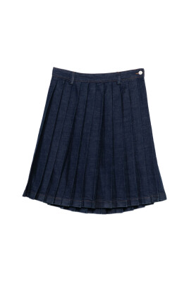 dark-blue-pleated-skirt-design