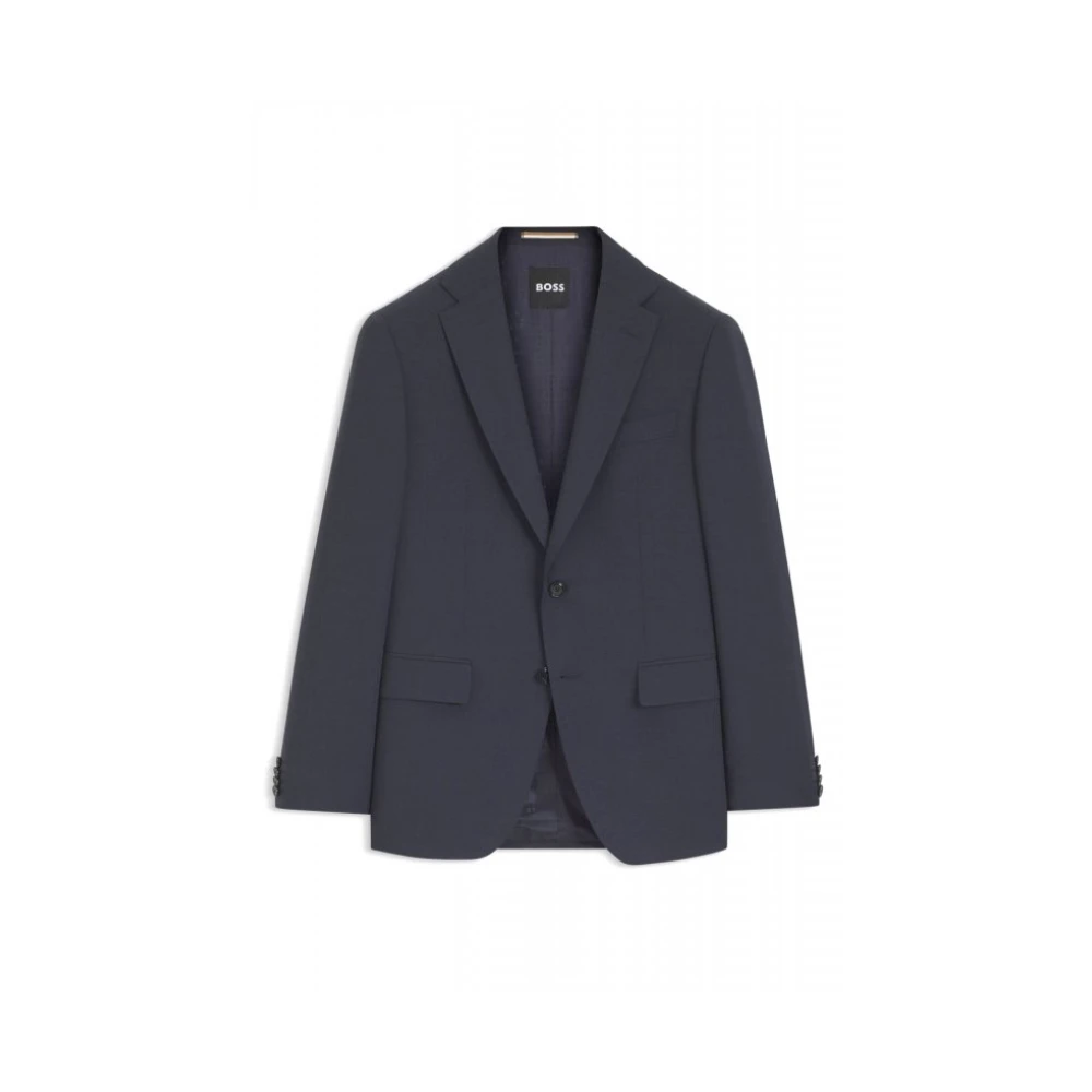 Hugo Blue Hutson Blazer - Male - Blazers - M - Jackets