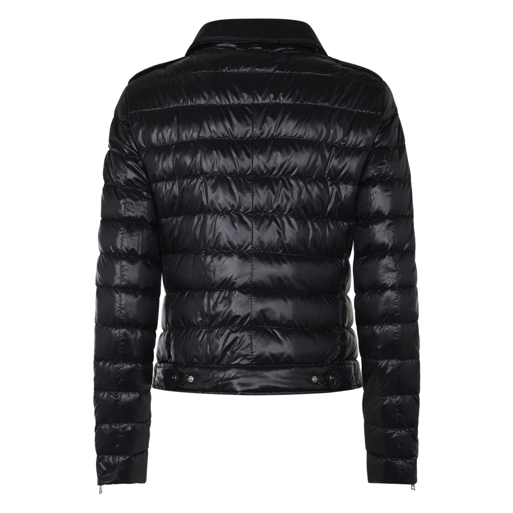 Herno Nylon Ultralight Bomber Black Dames