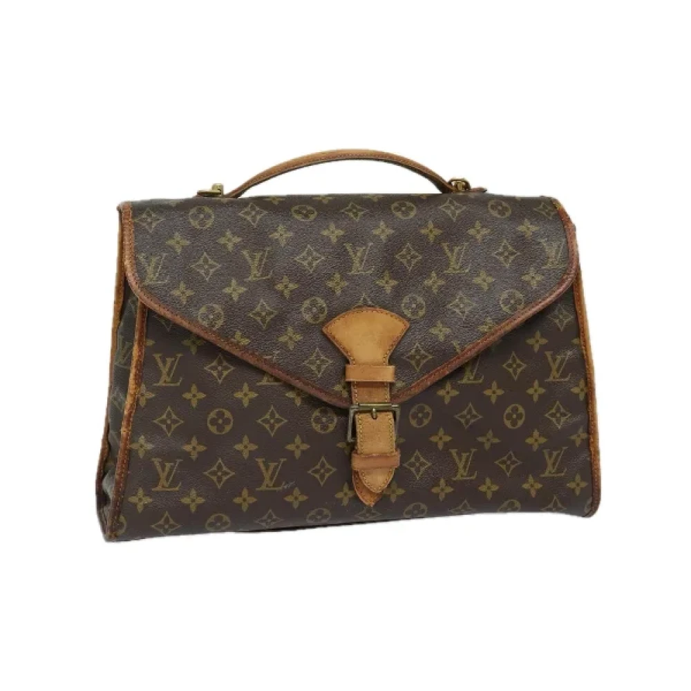 Louis Vuitton Vintage Pre-owned Canvas handbags Brown Dames