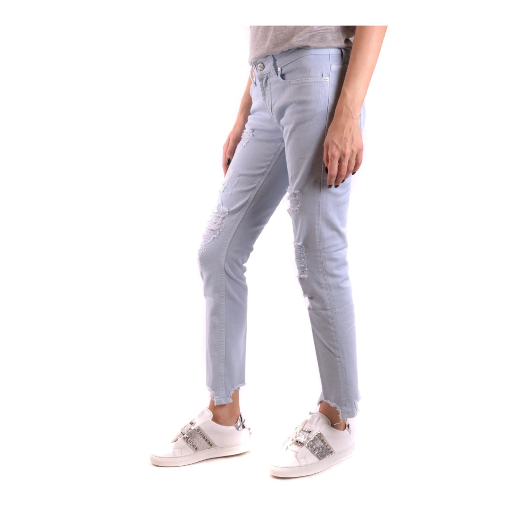 Dondup Stijlvolle Slim Fit Denim Jeans Blue Dames