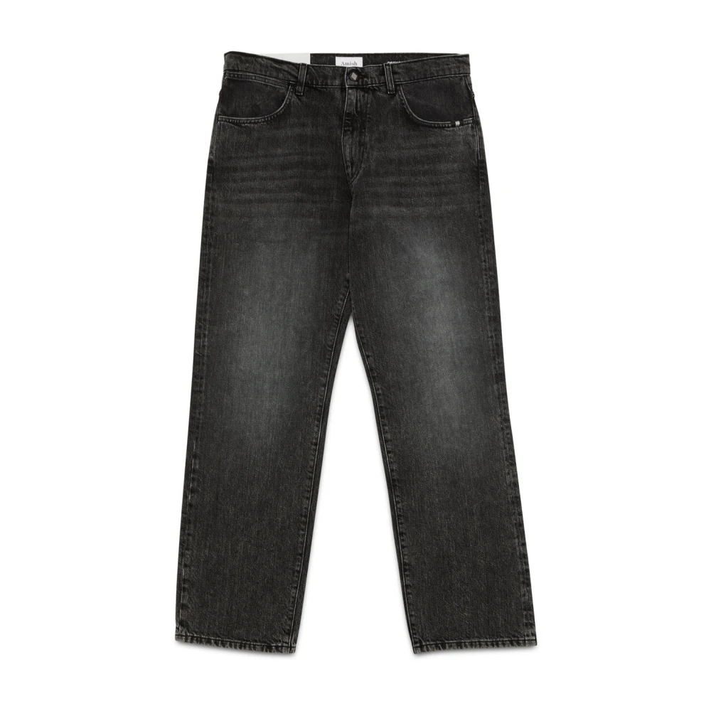 Amish Uomo Nero - James Denim Wash - Jeans - W32