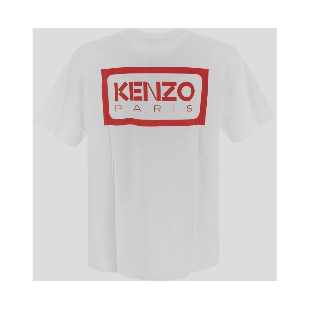Kenzo Katoenen T-shirt White Heren