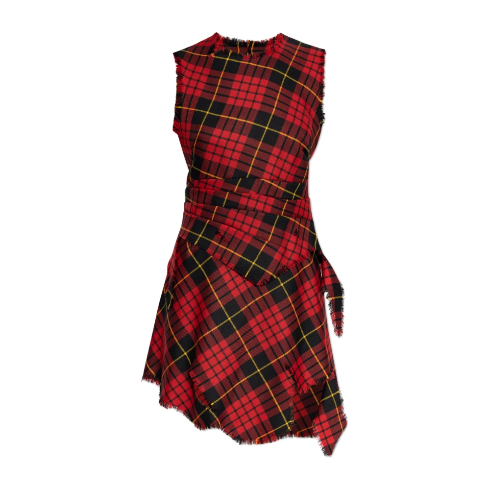 Alexander mcqueen Wollen Jurk Red Dames
