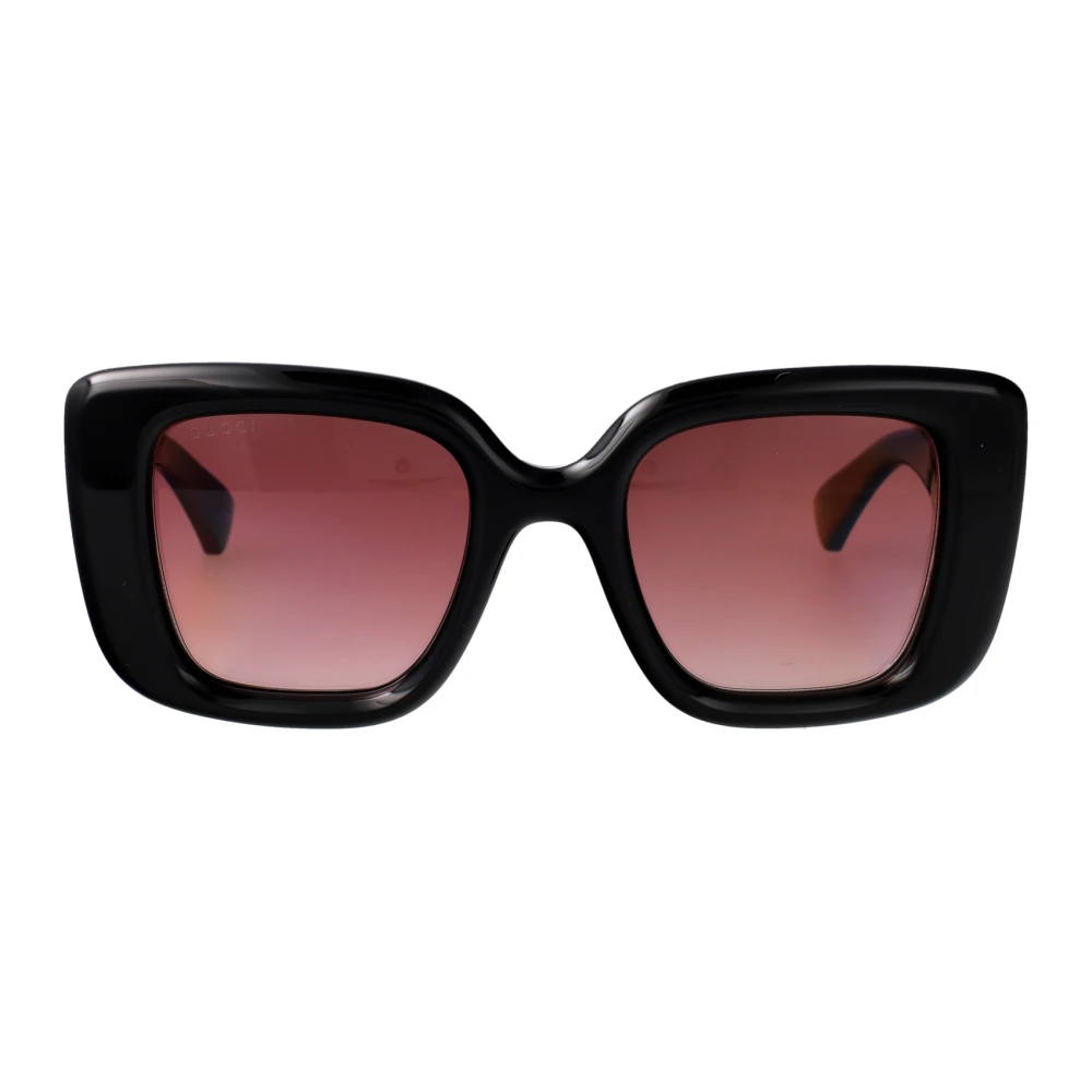 Gucci Women's Black Sunglasses, 50 Mm, Butterfly Frame Sunglasses