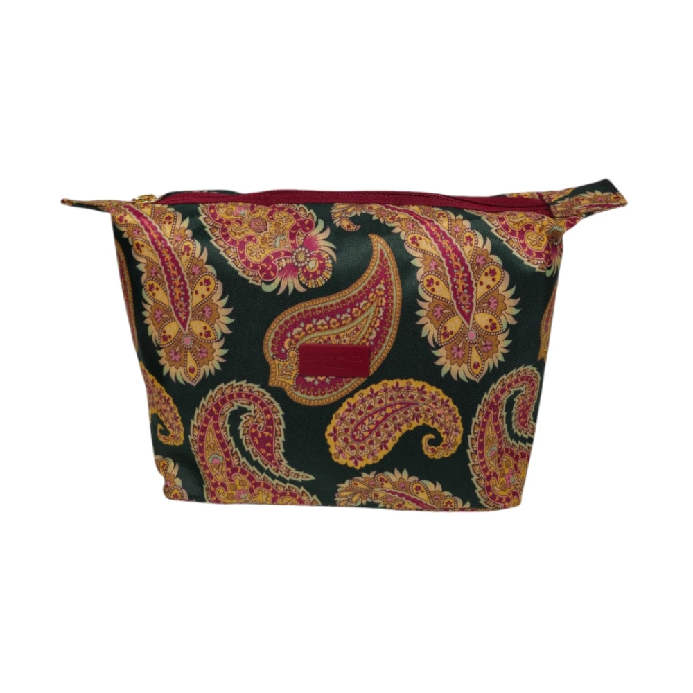 ETRO Groene Fantasie Schoonheid Jurk Green Dames