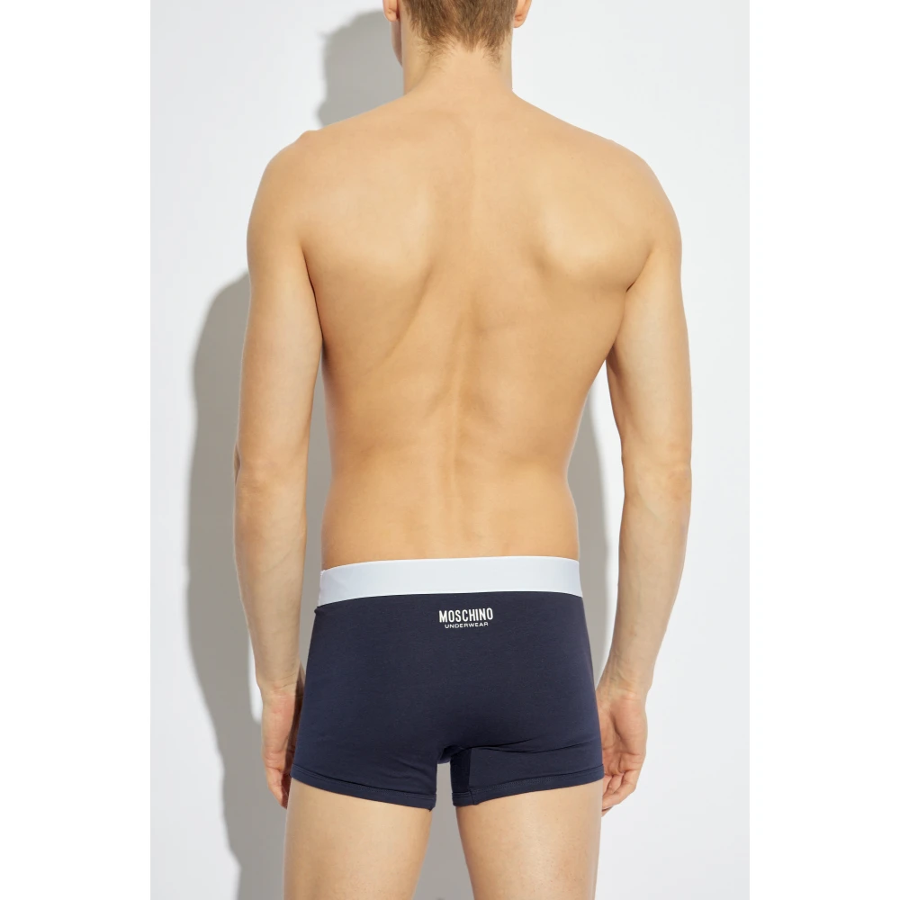 Moschino Twee-pack boxershorts Blue Heren