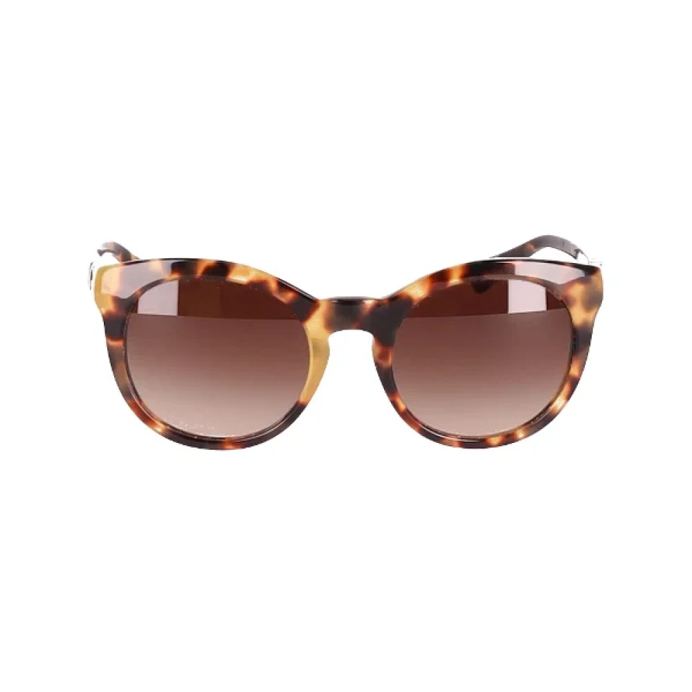Dolce & Gabbana Pre-owned Fabric sunglasses Brown Dames
