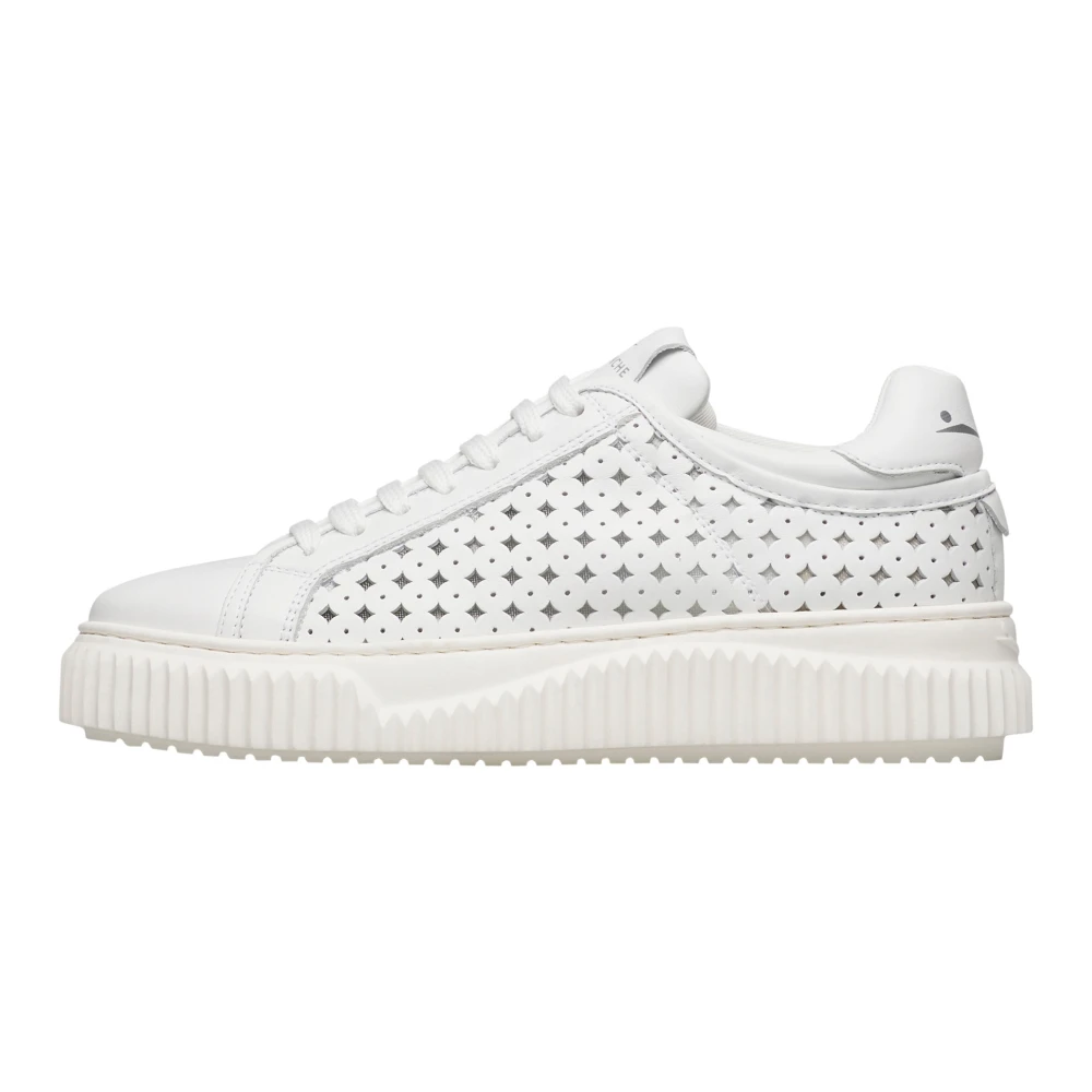 Voile Blanche Herika Perforated Dames Schoenen Wit