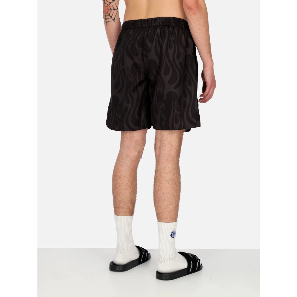 Vision OF Super Flames Zwemshorts Zwart Black Heren