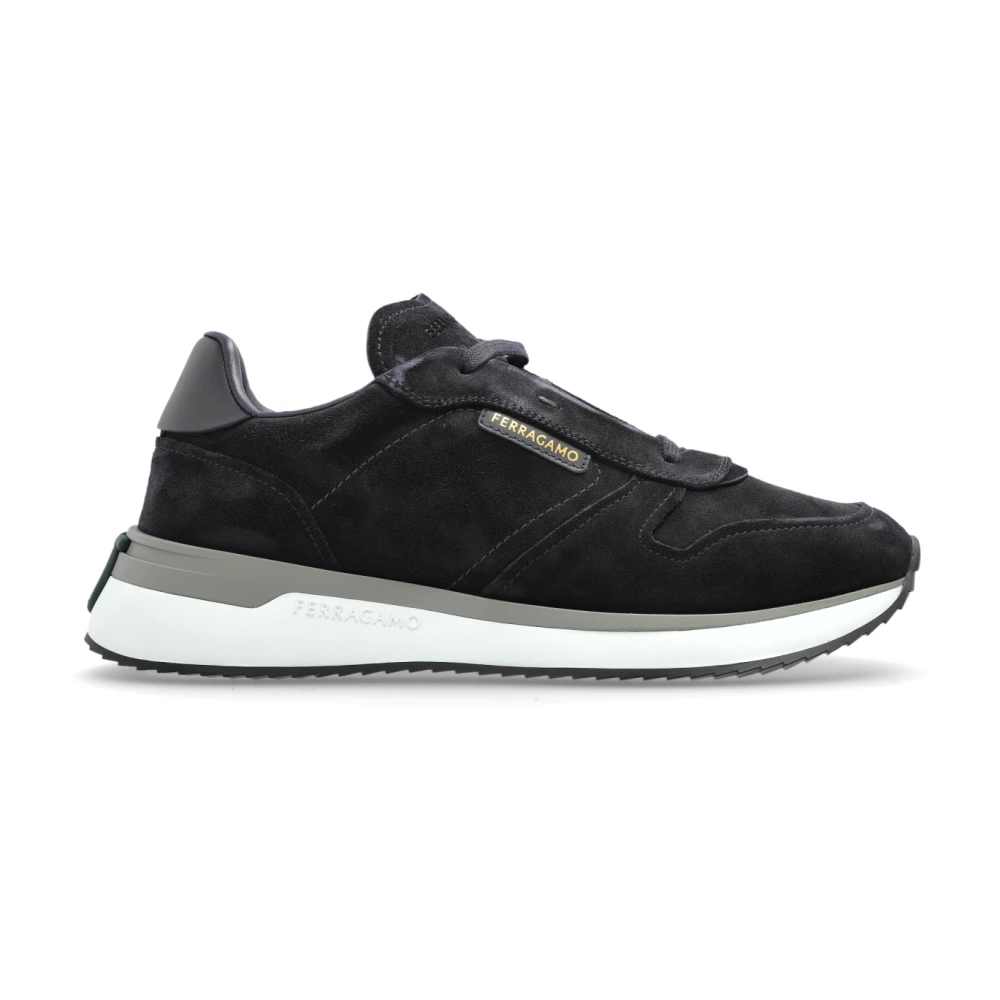 Ferragamo Sportschoenen Amerika Heren Schoenen Blauw