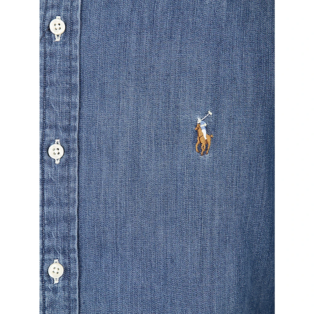 Polo Ralph Lauren Denim Twill Sportoverhemd Blue Heren