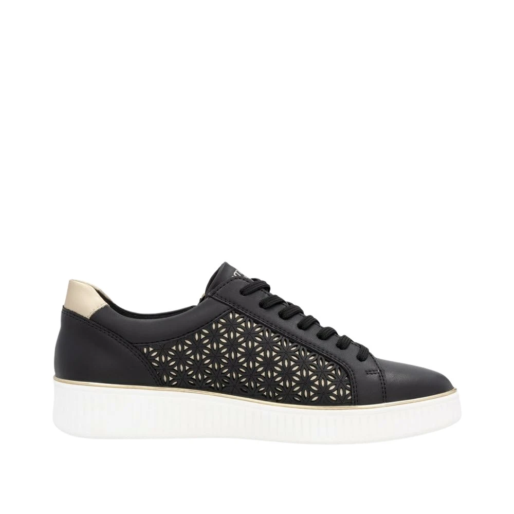 Remonte Low-Top Sneaker Dames Schoenen Zwart