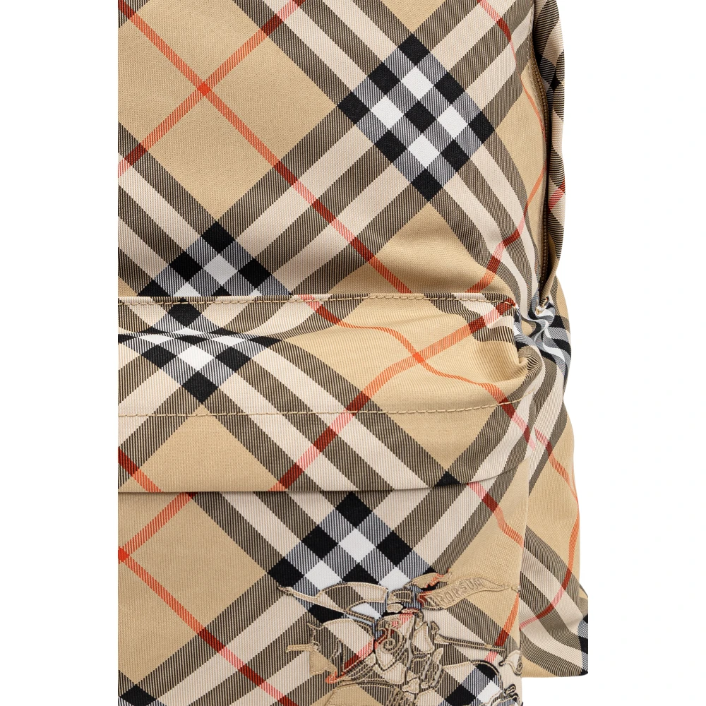 Burberry `Essential` Rugzak Beige Heren