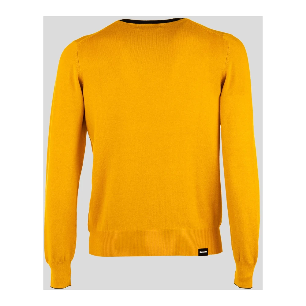 Invicta Gele Crew Neck Trui Heren Yellow Heren