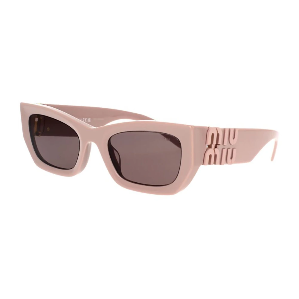 Miu Miu Svarta solglasögon för kvinnor Pink, Dam