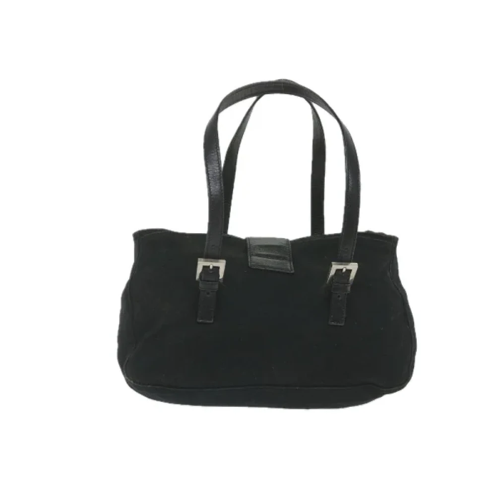 Fendi Vintage Pre-owned Nylon fendi-bags Black Dames