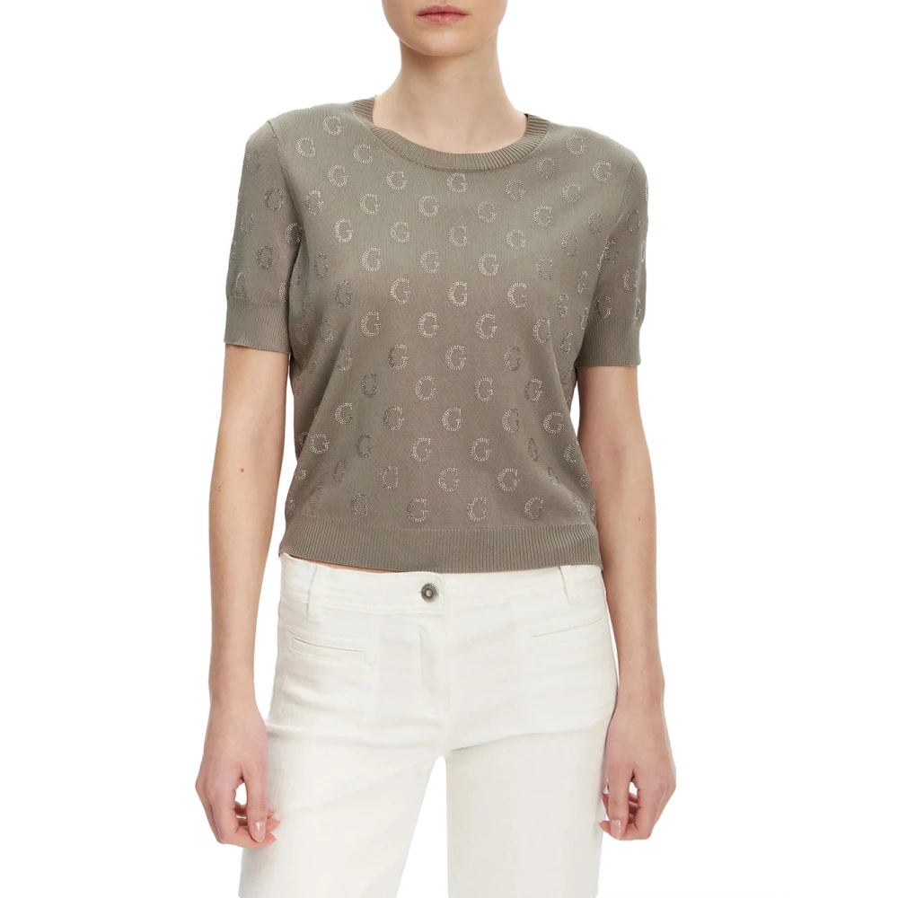 Knitwear > Round-neck Knitwear - - Guess - Modalova