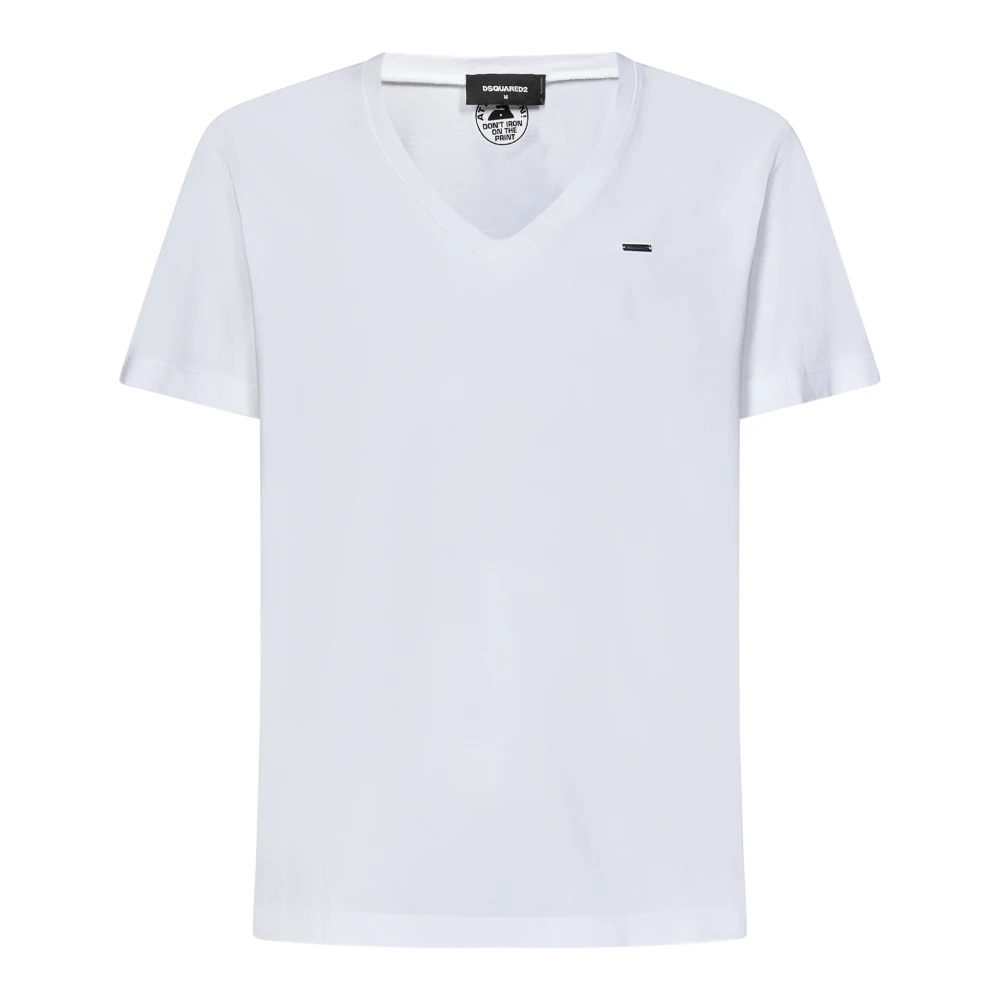 Dsquared2 Witte T-Shirts & Polos voor Heren White Heren