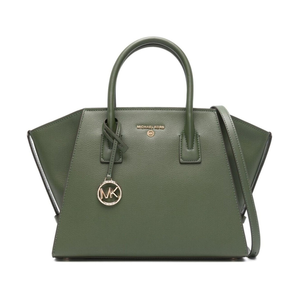 Groene Top Zip Satchel Michael Kors Schoudertassen Miinto.be