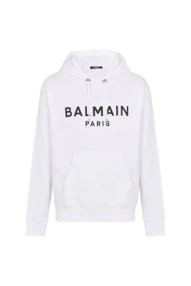 Printed Paris Hoodie