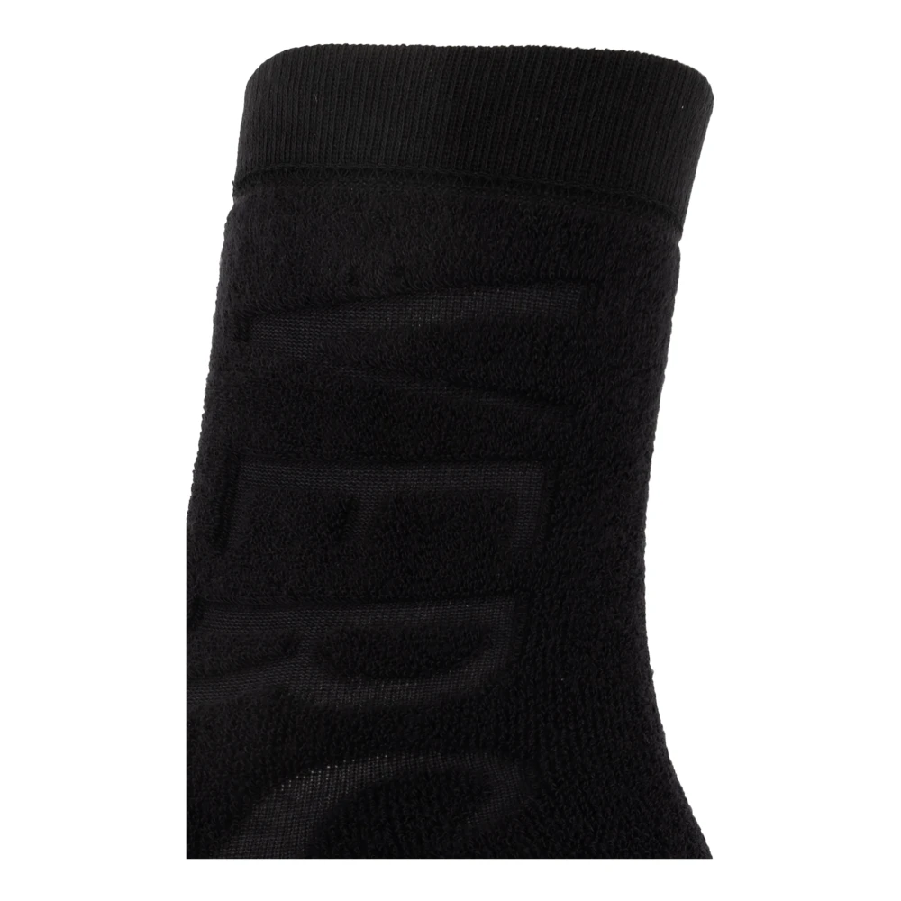 Versace Sokken met logo Black Heren