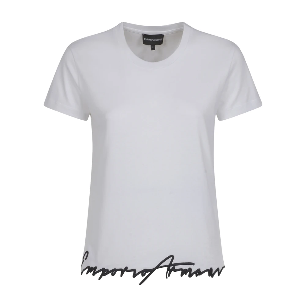 Emporio Armani Witte T-Shirt van White Dames