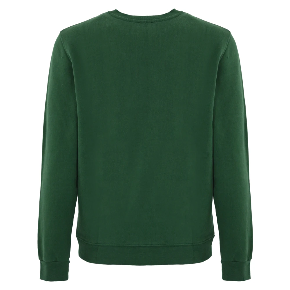 Roy Roger's Groene Katoenen Sweatshirt met Denim Zak Green Heren