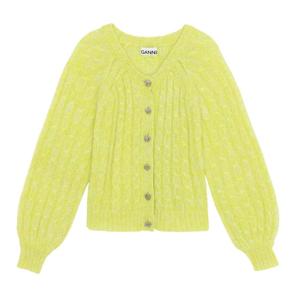 Knitwear > Cardigans - - Ganni - Modalova