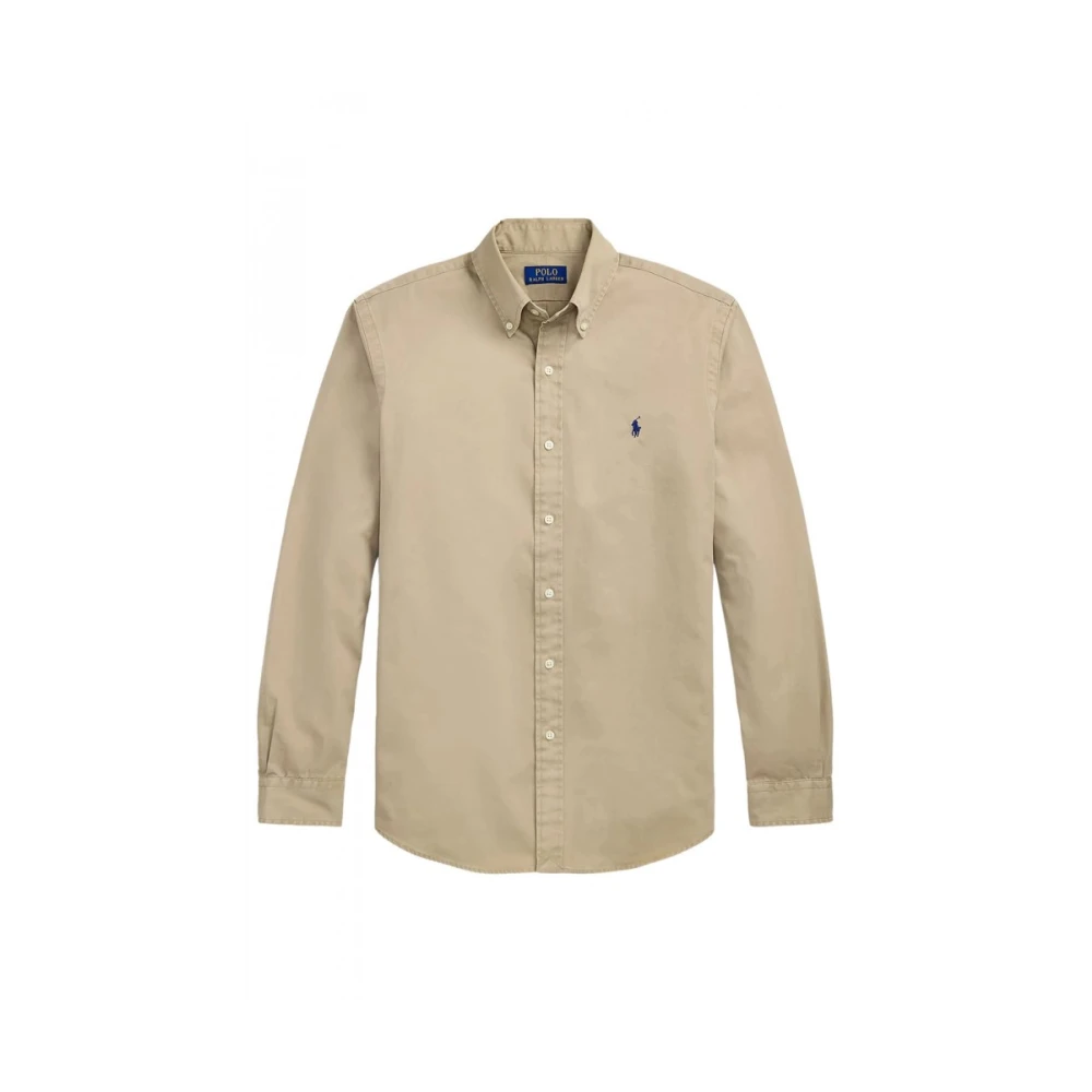 Ralph Lauren Men's Beige Shirt - Casual Shirts - 2XL - Shirts