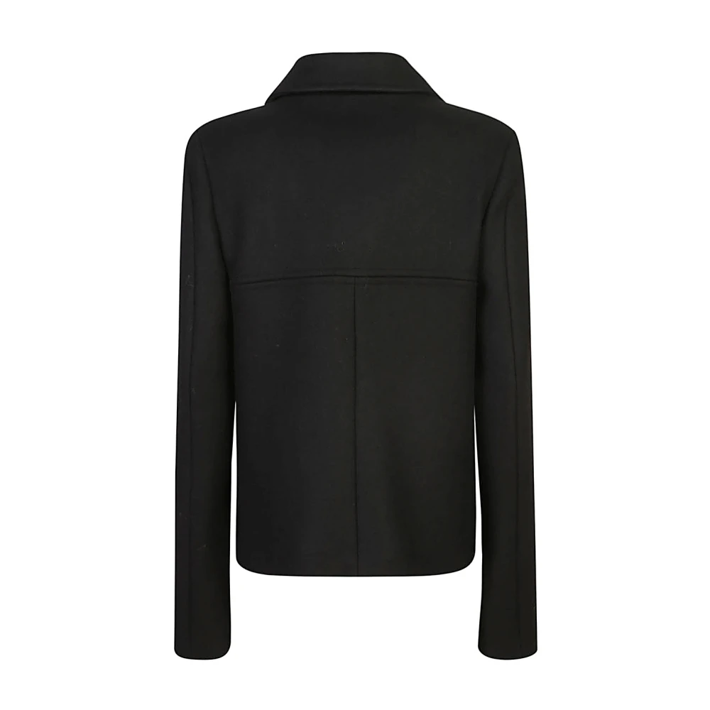 Stella Mccartney Zwarte Jassen & Mantels Aw24 Black Dames