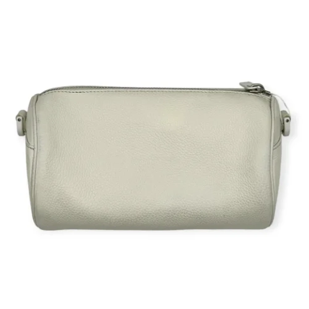 Dior Vintage Pre-owned Leather dior-bags White Dames