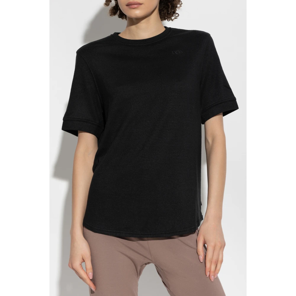 Ugg T-shirt Kline Black Dames