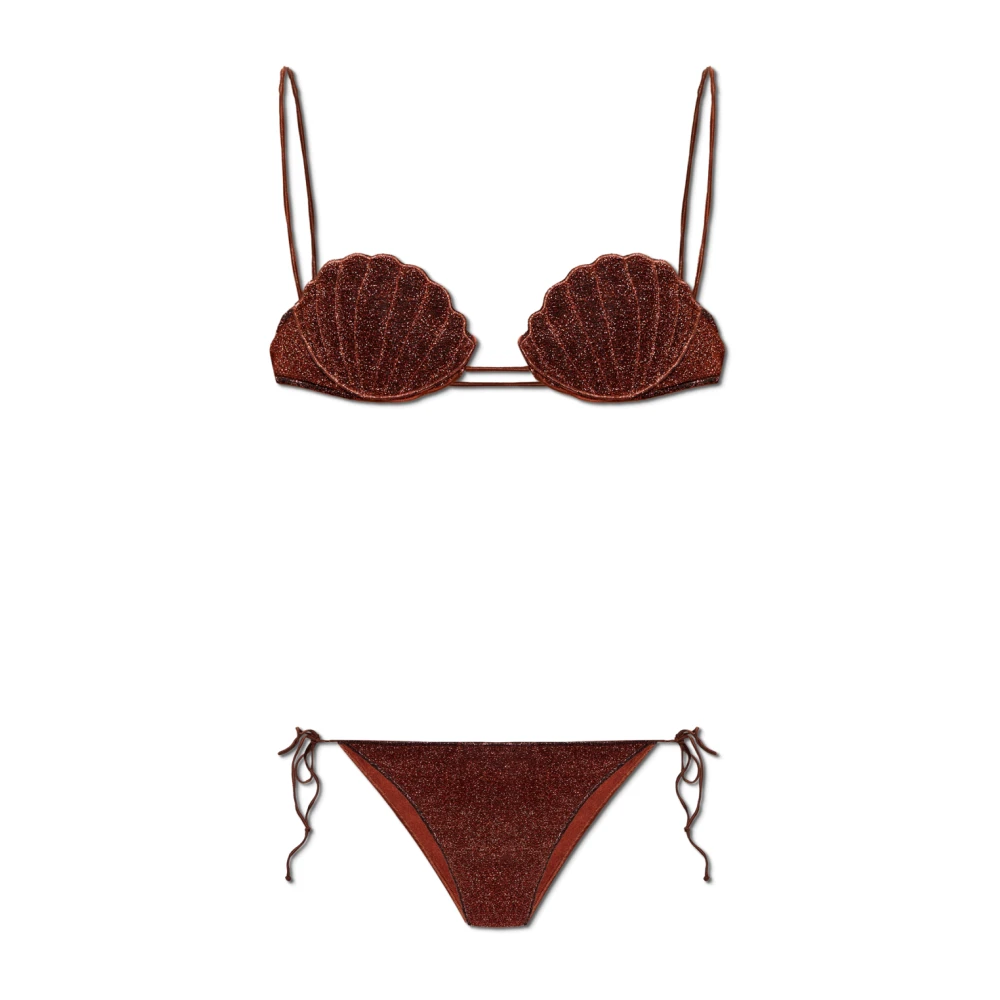 Oseree Kvinno Brun Badkläder Dam, S, Swimwear