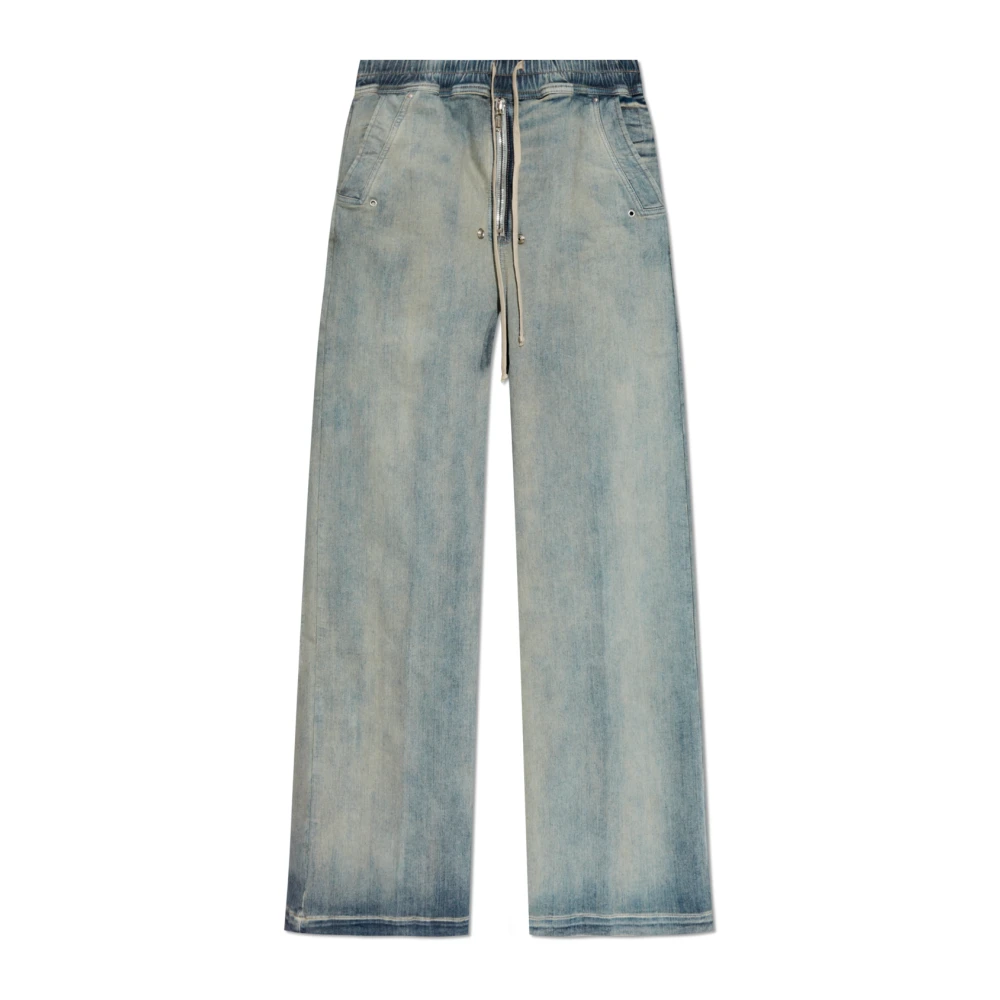 Rick Owens Geth Belas Jeans Blue Dames