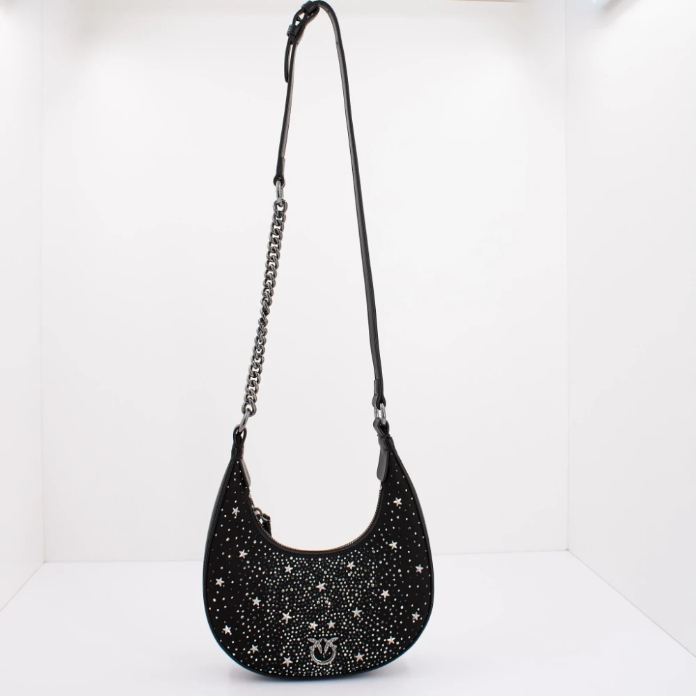 pinko Mini Banana Schoudertas Black Dames