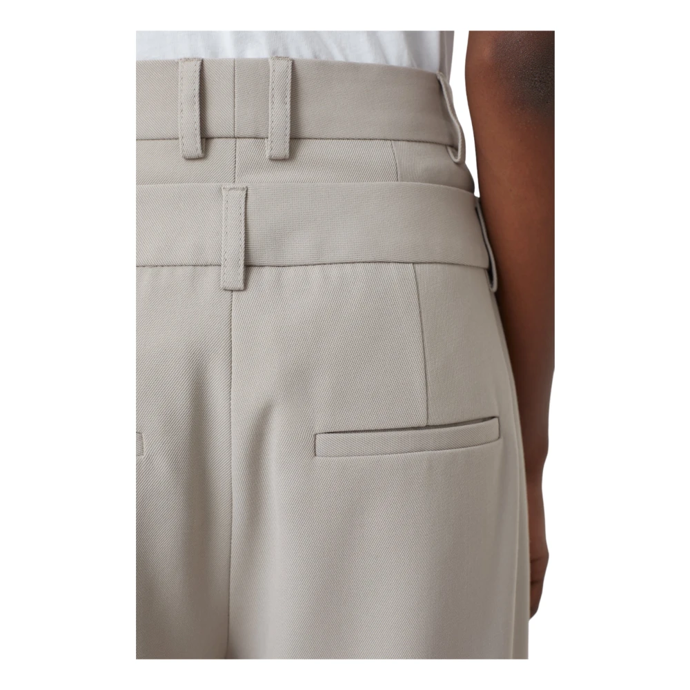 closed Randers Twill Broek Beige Dames