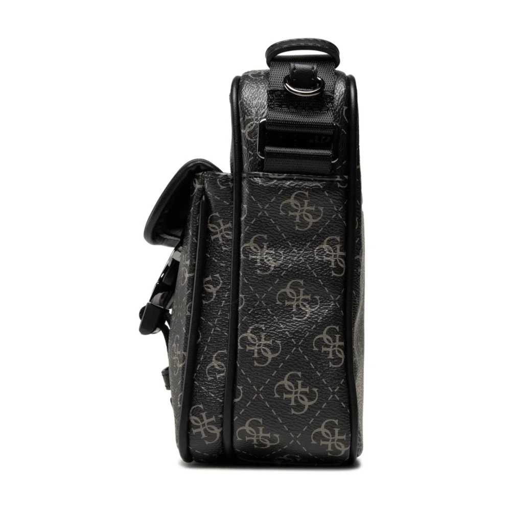 Guess Heren Crossover Vezzola 4 G Logo zwart Black Heren
