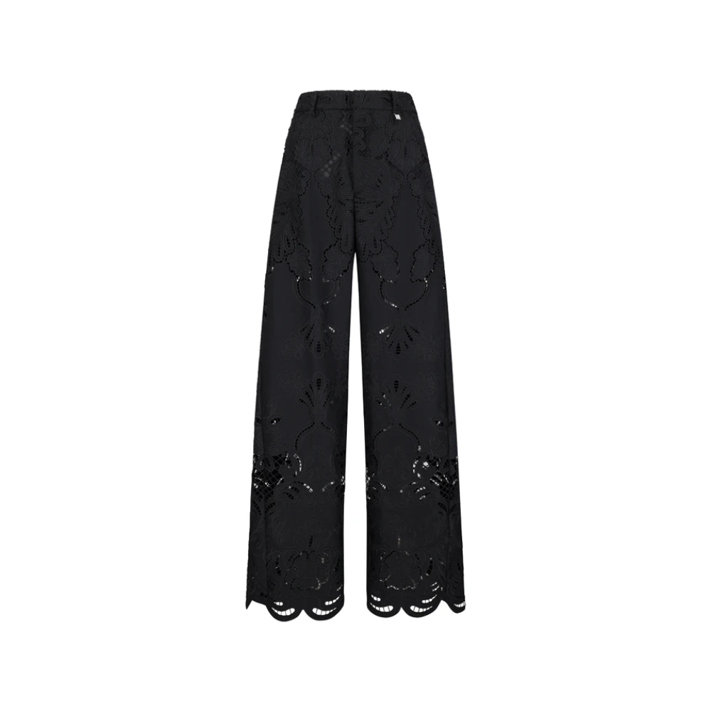 Giuseppe Di Morabito Black Wide Trousers, Female, S, Wide Trousers