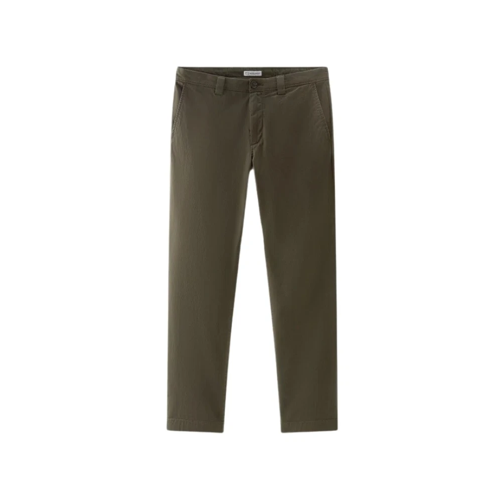 Trousers > Chinos - - Woolrich - Modalova