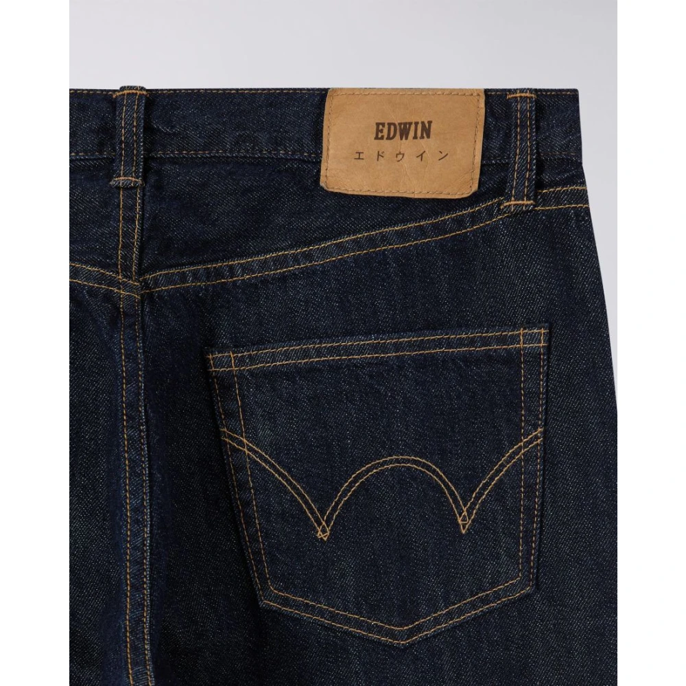 Edwin Reguliere Taps Toelopende Blauwe Jeans Blue Heren