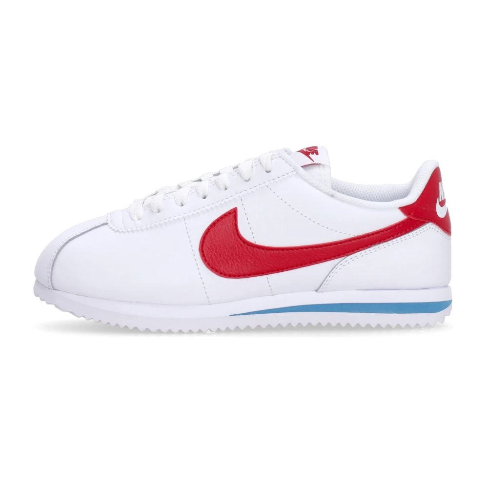 Nike Women's White Low Cut Leather Trainers - Skateboarding - 3 Uk - Sport
