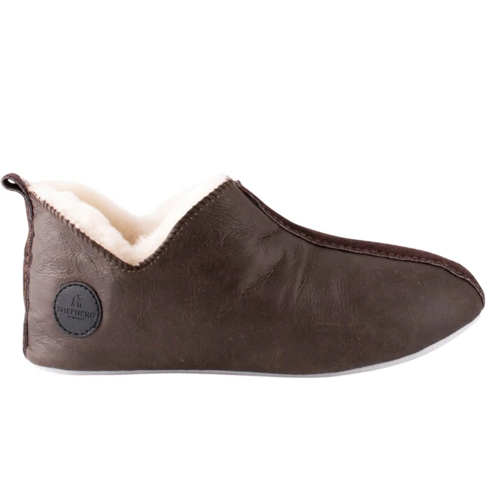 Lina Saueskinnstøfler Stone Oiled Antique 42