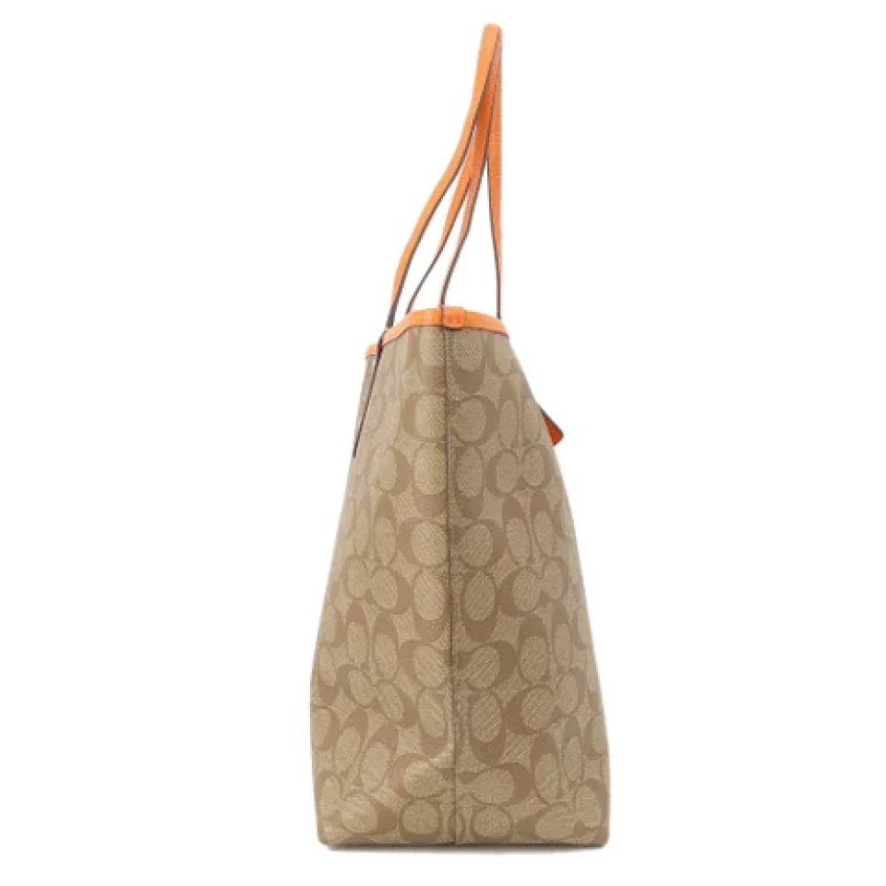 Coach Pre-owned Fabric totes Beige Dames