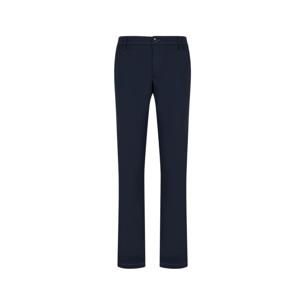 Armani Exchange Slim-fit Broek Blue Heren