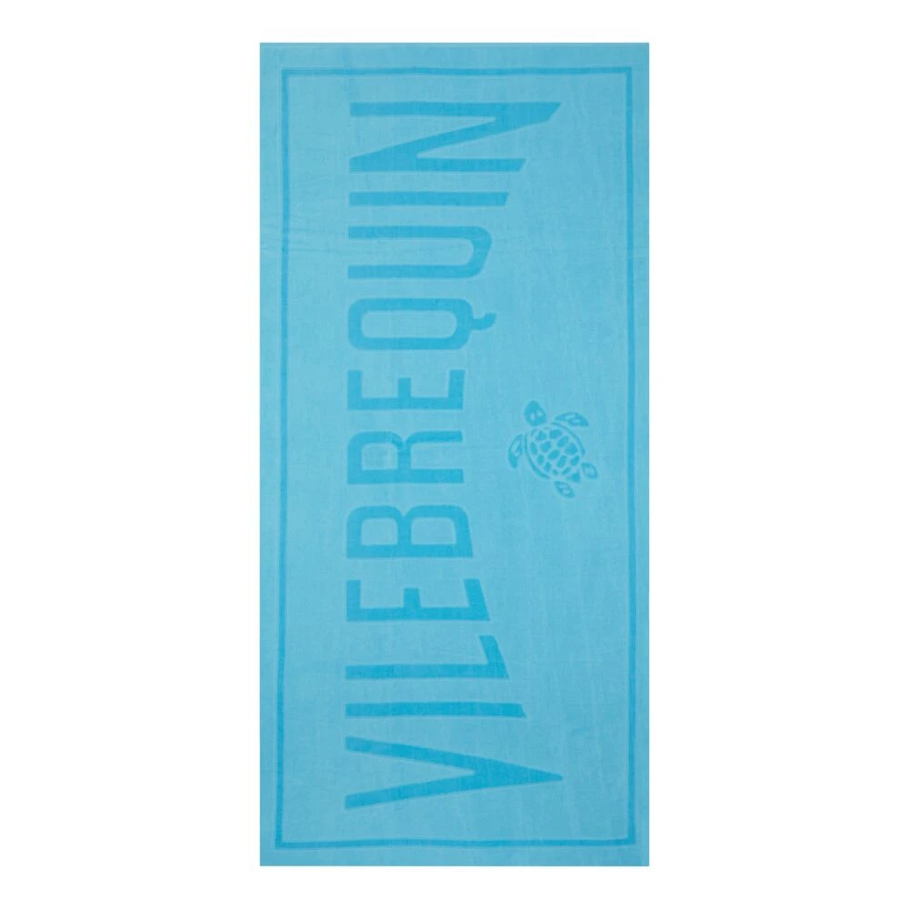 Vilebrequin Ekologisk Bomull Strandhandduk Blue, Unisex