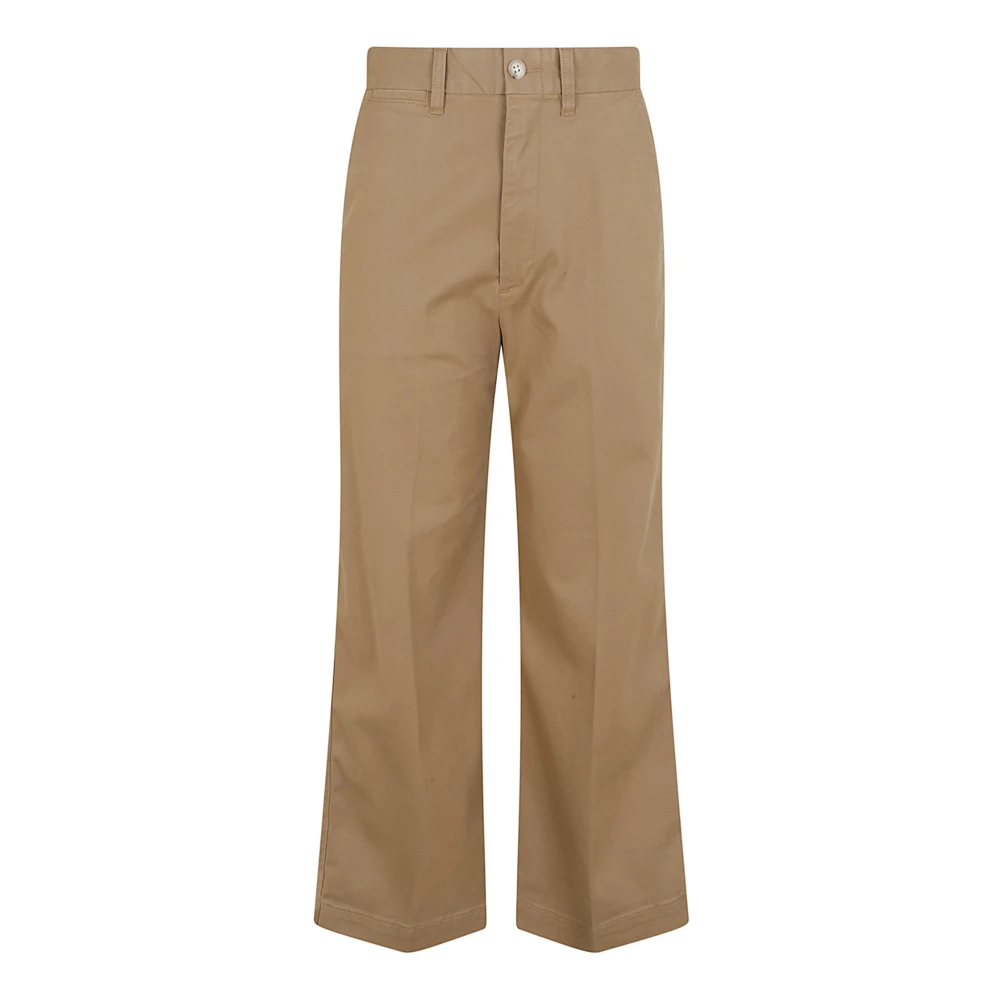 Ralph Lauren Donna Marrone Pantaloni, Xs, New,