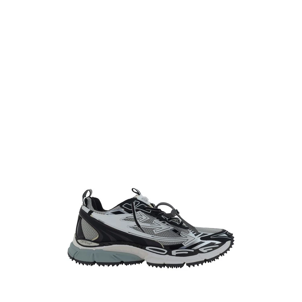 Off White Multicolor Sneakers, Male, 7 Uk, Modern Mesh Trainers With Iconic Details
