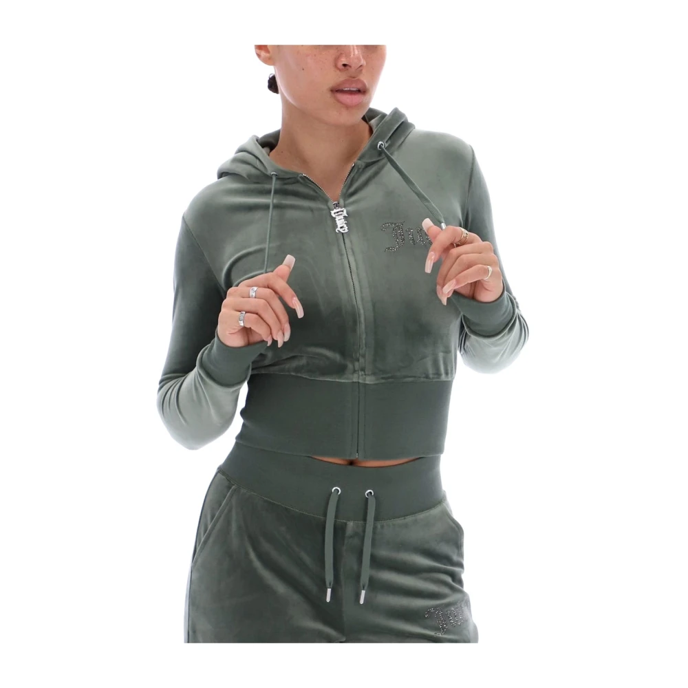 Juicy Couture Thyme Groen Synthetisch Sweatshirt Set voor Dames Green Dames