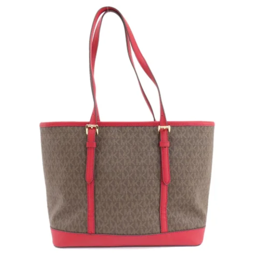 Michael Kors Pre-owned Plastic totes Brown Dames